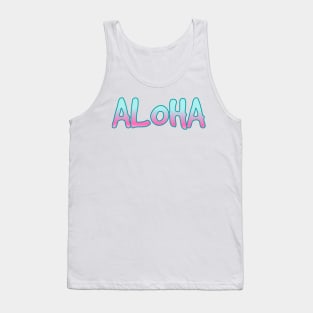 Aloha t-shirt designs Tank Top